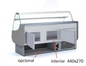 Vitrine Modulaire serie 8 bombe