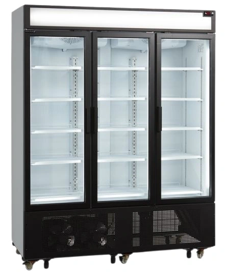 Vitrine réfrigérée 3 portes avec caisson - 825L