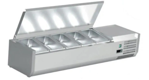 Vitrine refrigeree 5 bacs GN1/3-T