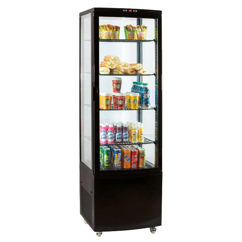 Vitrine réfrigérée positive 235L Noire